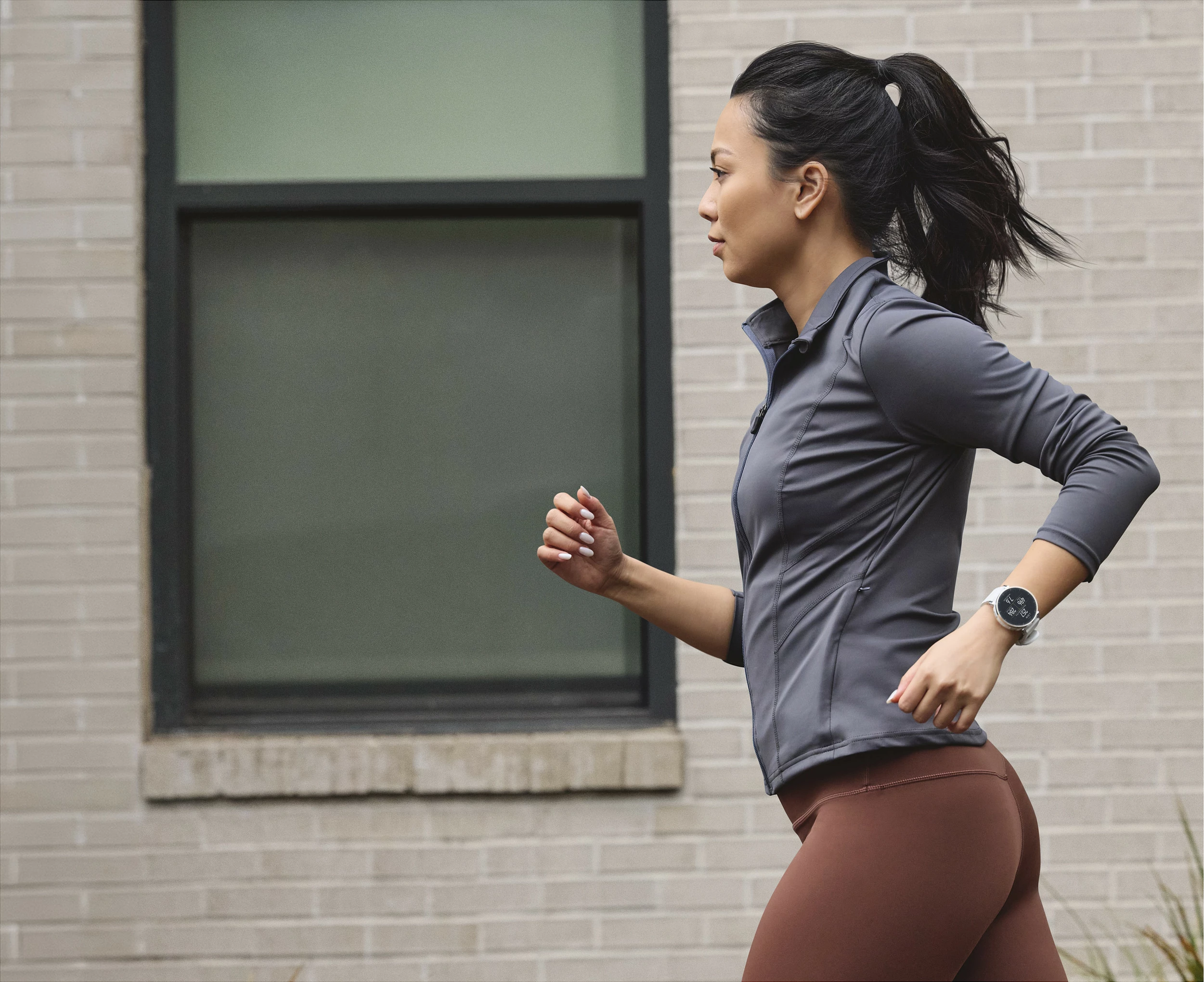 Smartwatch Amazfit Active 3, 1.32" AMOLED, GPS, NFC, Bluetooth 5.3, 38 g, rrip silikon i bardhë