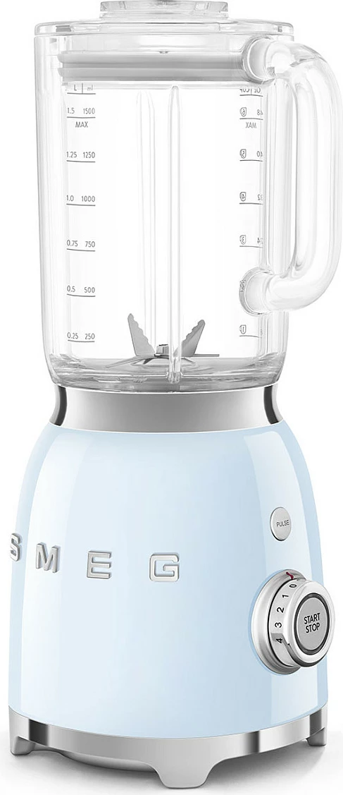 Blender tavoline Smeg BLF03PBEU, 800W, 1.5L, pastel blu