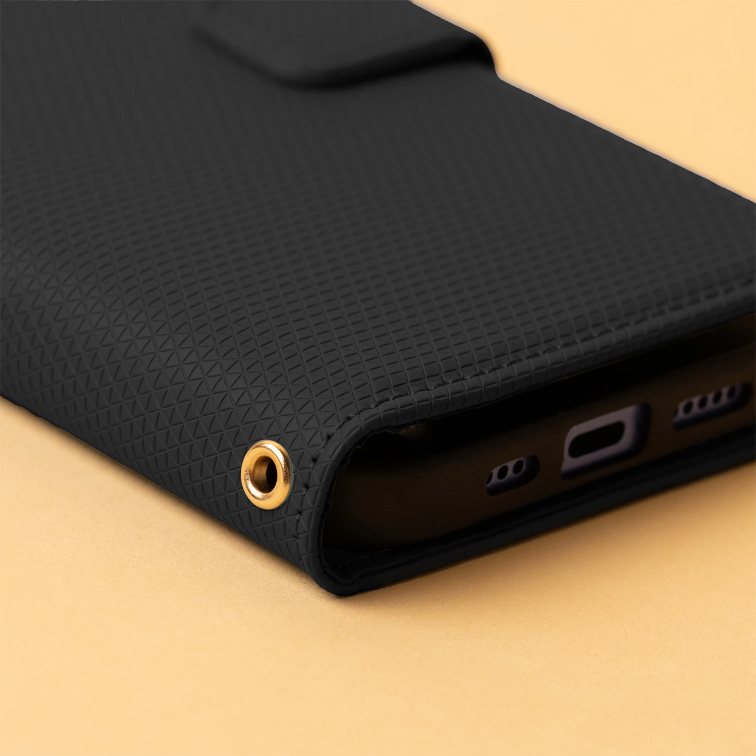 Mbështjellës Onasi Neo Wallet, Flip Cover për Samsung Galaxy S25 FE, e zezë