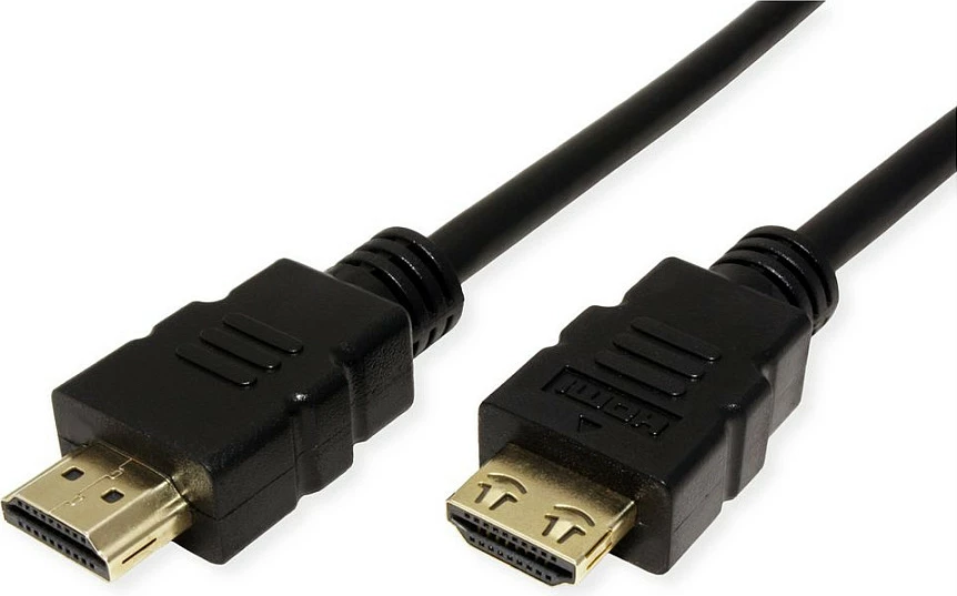 Kabllo HDMI VALUE 11.99.5690, 1 m, HDMI 2.0, 4K@60Hz, e zezë