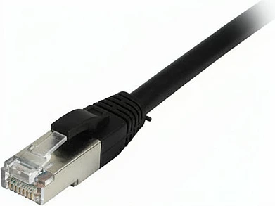 Kabllo rrjeti Synergy21 CAT8.1 RJ45, 0.5m, 2000MHz, e zezë