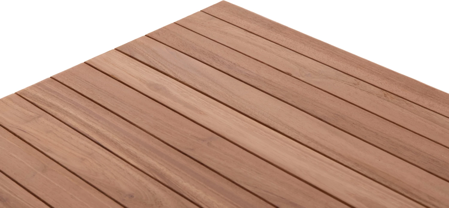 Sipërfaqe tavoline katrore, dru tik natyral, 60x60x4cm