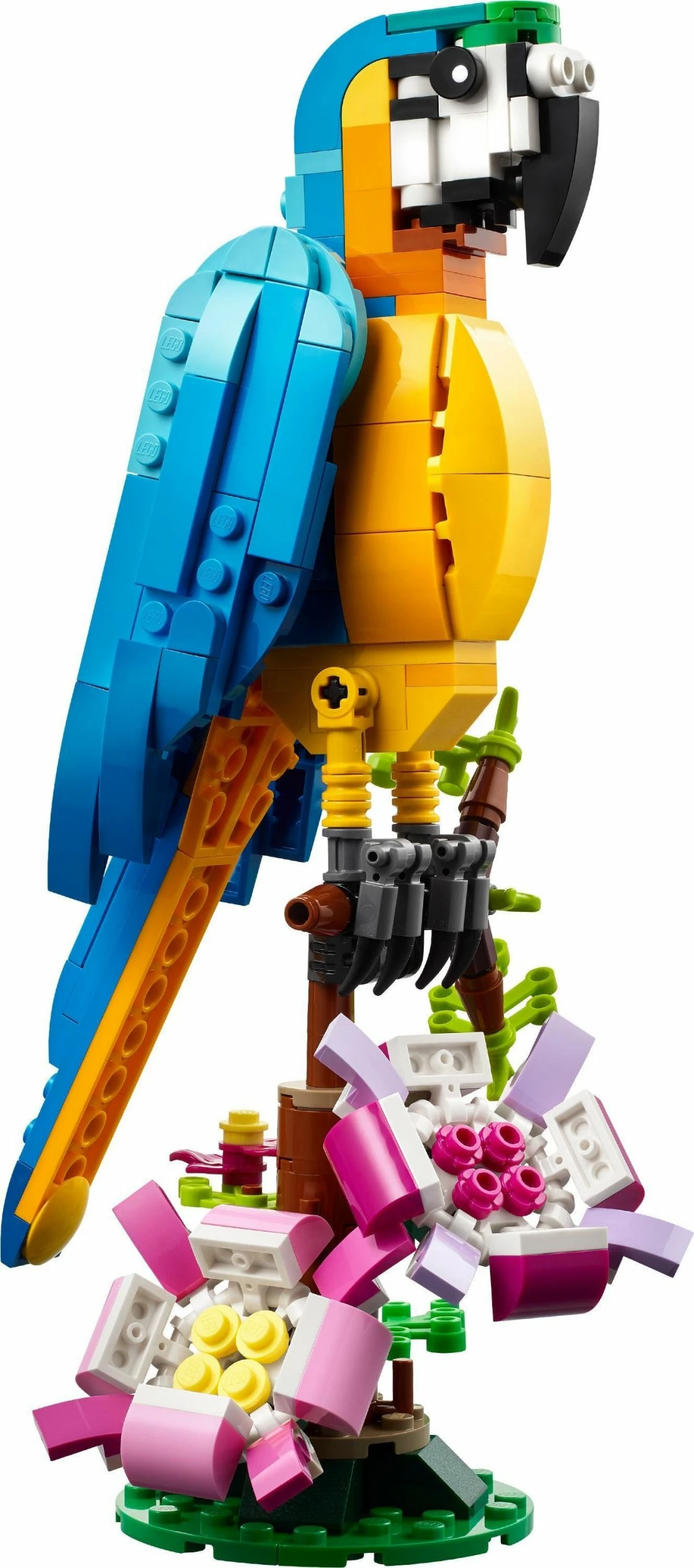 Set ndërtimi LEGO Creator 3-in-1 Exotic Parrot 31136, 253 pjesë, 7+