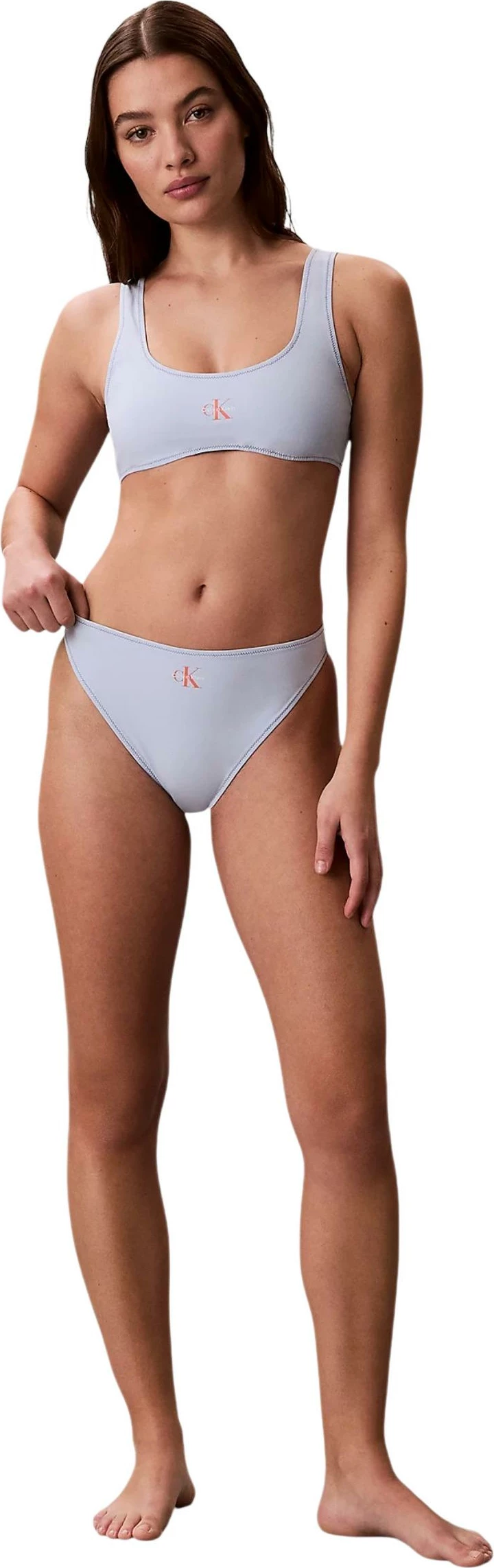 Sutjenë bikine Calvin Klein Jeans LV00Q61100, e kaltër [Madhësia: L]