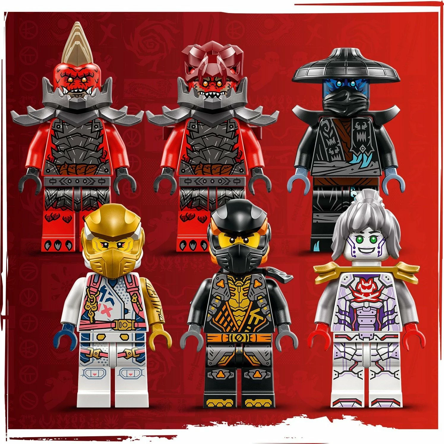 Set LEGO NINJAGO 71834 Zane’s Multifunctional Ultramech, 1187 pjesë, 9+, 4-në-1
