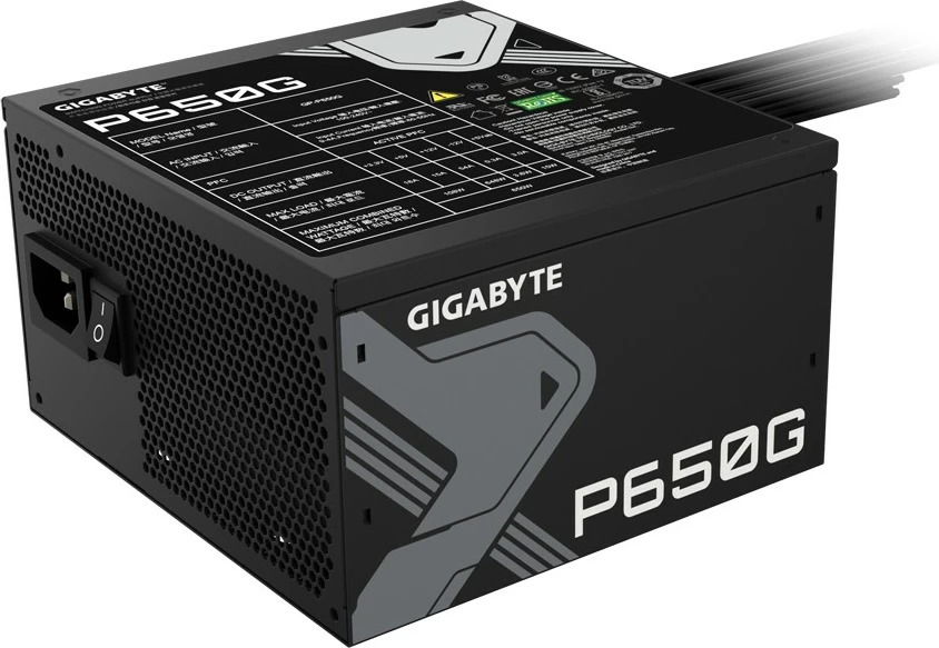 Furnizues energjie Gigabyte GP-P650G, 650W, 80 PLUS Bronze, jo-modular, i zi