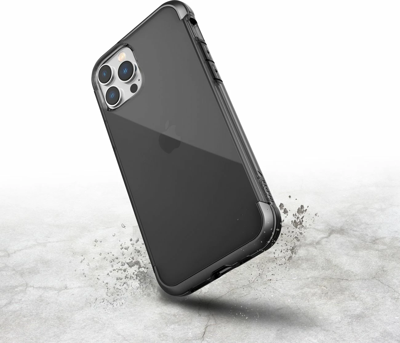 Mbështjellës Raptic X-Doria Air për iPhone 14 Pro Max, i blinduar, i zi