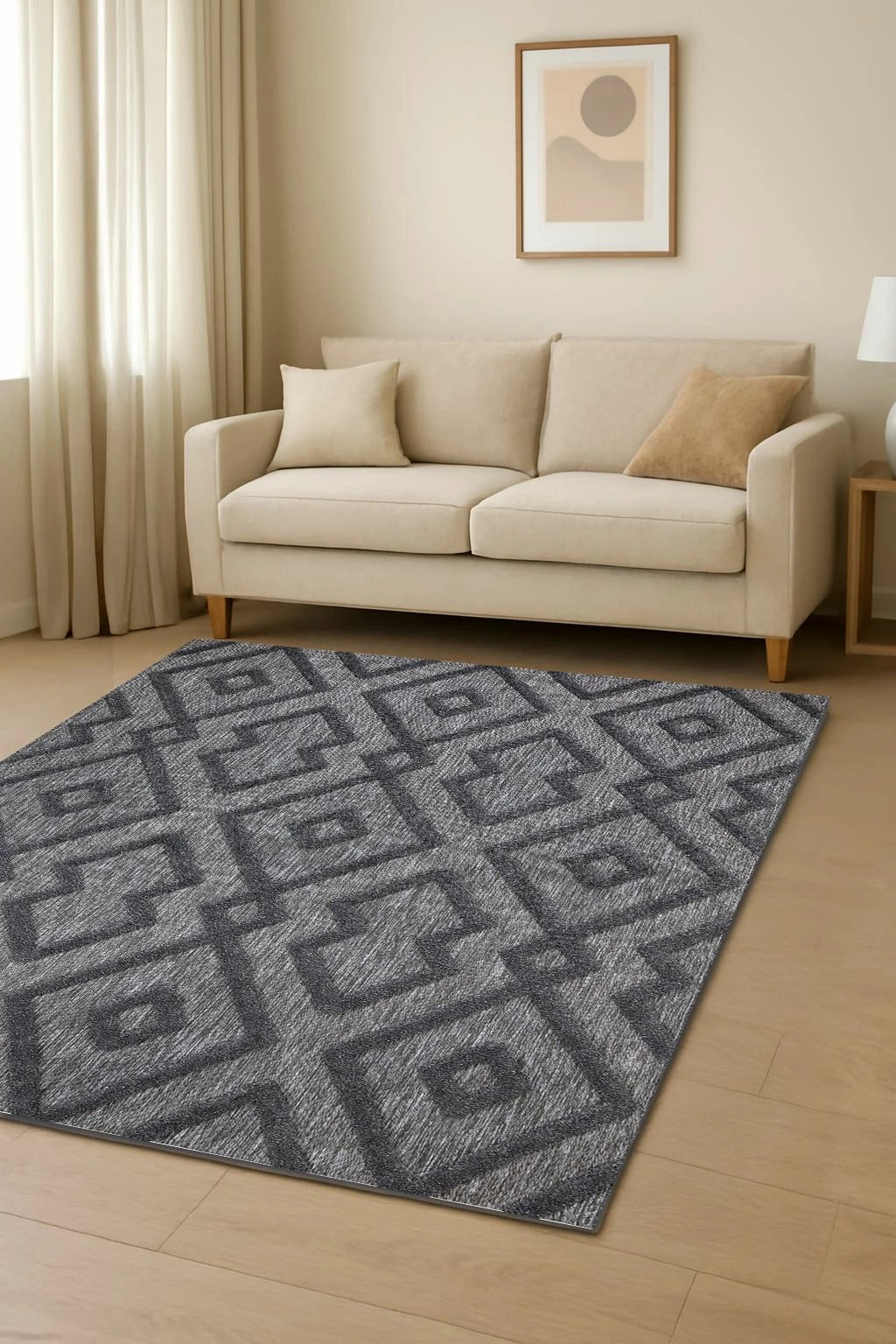 Qilim për korridor, anthracite, Conceptum Hypnose, 80x150cm