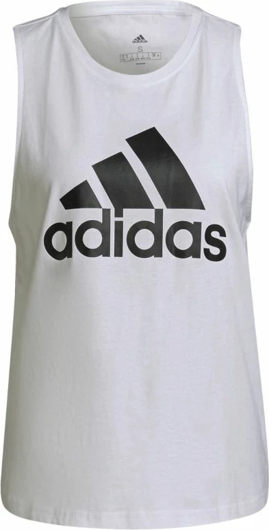 Maicë adidas për femra, e bardhë