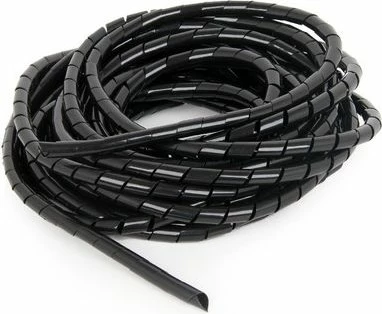 Organizues kabllosh spiral Gembird CM-WR1210-01 10 m Ø12 mm, i zi, 1 copë