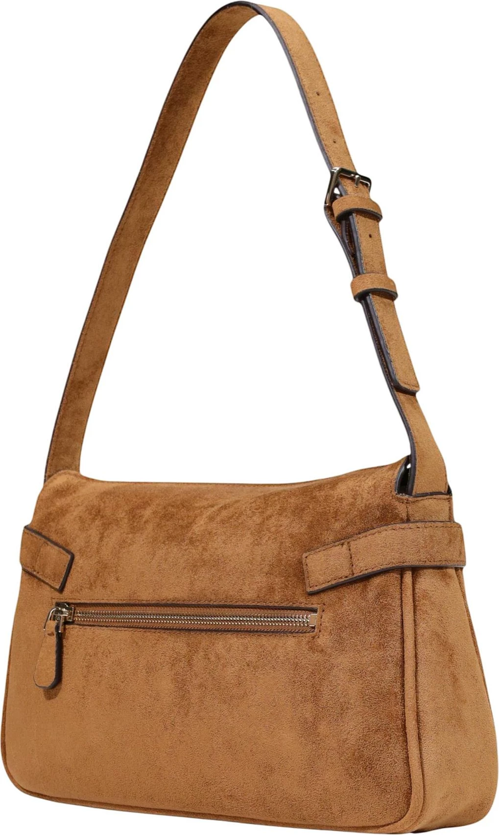Çantë krahu për femra Guess Coleen Logo Small SA HWSG97 54180, ngjyrë lëkure