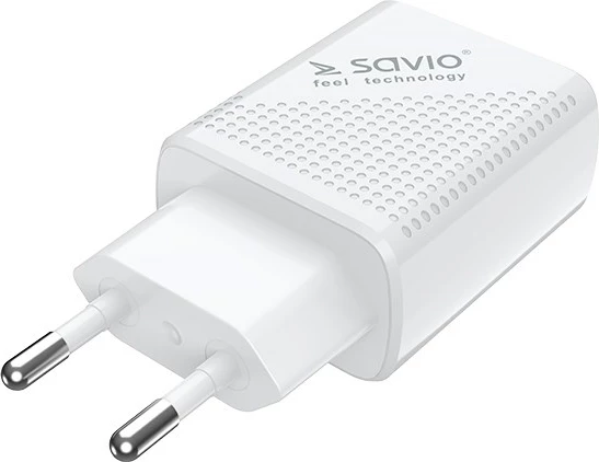 Kabllo karkuese Savio LA-05, USB 3.0, Type A, 18W, 1m, e bardhë