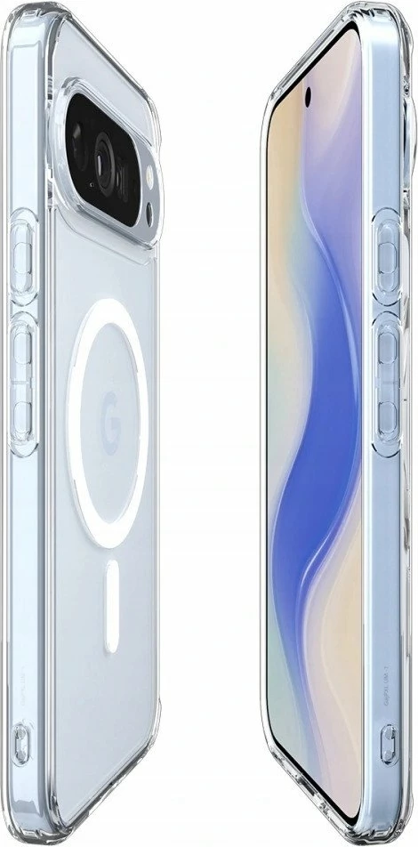 Mbështjellës Spigen Ultra Hybrid MagSafe ACS09702 për Google Pixel 10 Pro/Pixel 10, transparent i bardhë