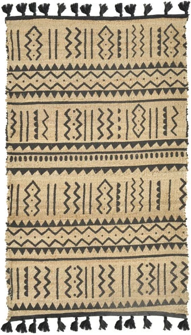 Qilim Utrion Inart natyral-zi jute-pambuk 120x180x1cm