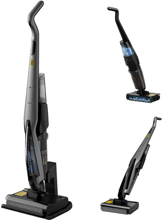 Fshesë elektrike vertikale Deerma DEM-VX96W, pa kabllo, me funksion larjeje, 4000mAh, e zezë