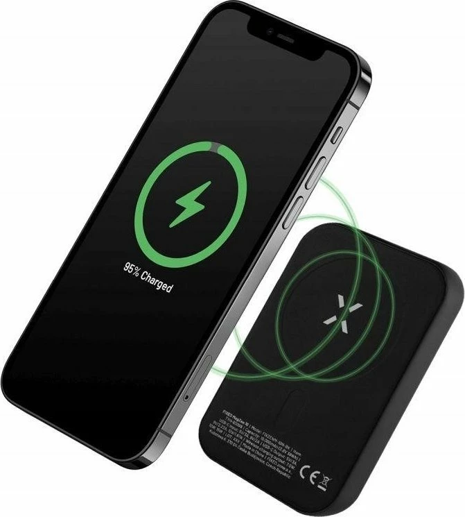 Powerbank Fixed MagZen 2nd Gen, MagSafe, 10000 mAh, USB-C PD 20W, i zi