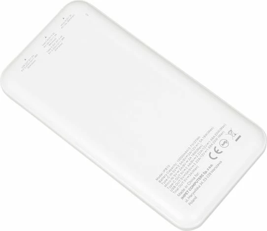 Power bank iBox PB10 10000 mAh, e bardhë
