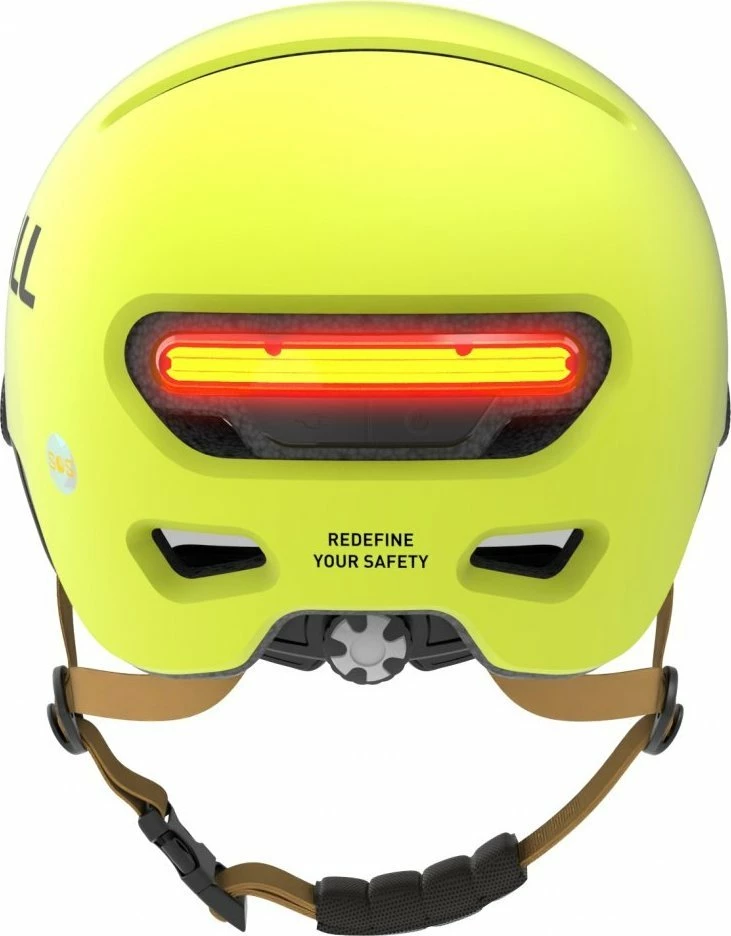 Helmet urban smart Livall L23, M (54-58 cm), me vizorë Quick Shield, LED, sensor rënie & SOS (L23-M-BLK)