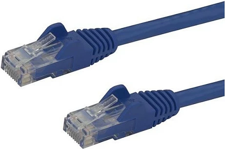 Kabllo rrjeti StarTech N6PATC5MBL Cat6 5m, Gigabit RJ45, PoE, blu