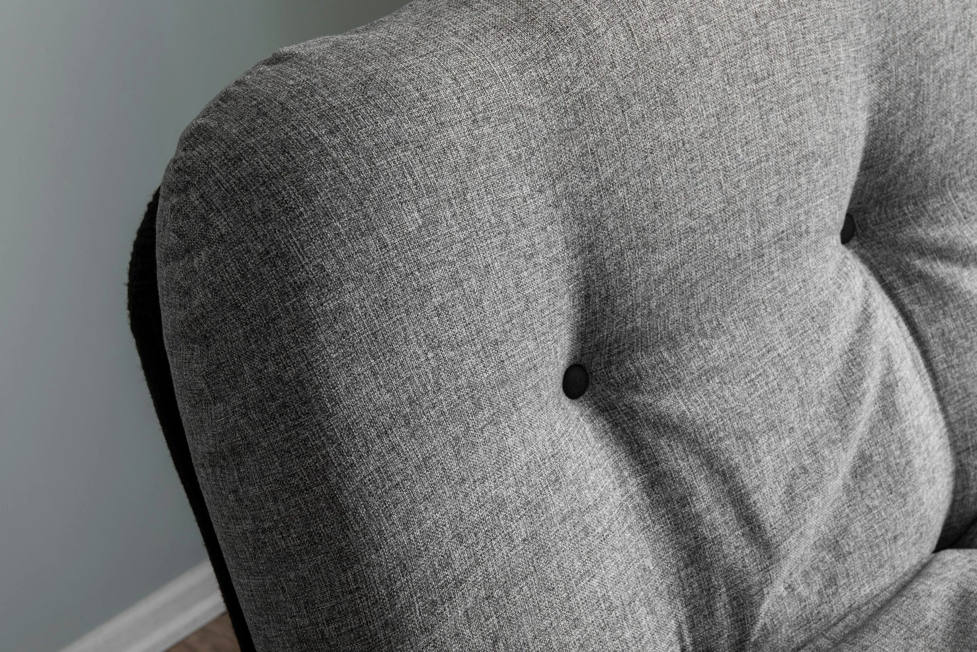 Krevat-karrige një vendësh Atelier del Sofa, Misa Small Solo, gri e çelët