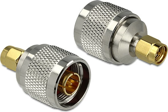 Adapter RF DeLOCK 88831, mashkull-mashkull, bronz/ari