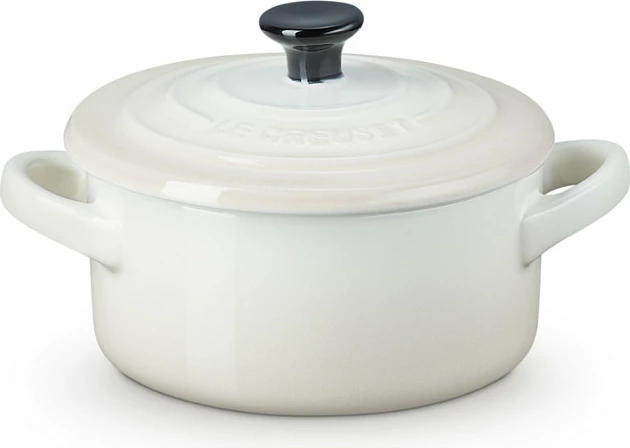 Mini tenxhere Le Creuset 10cm, meringue