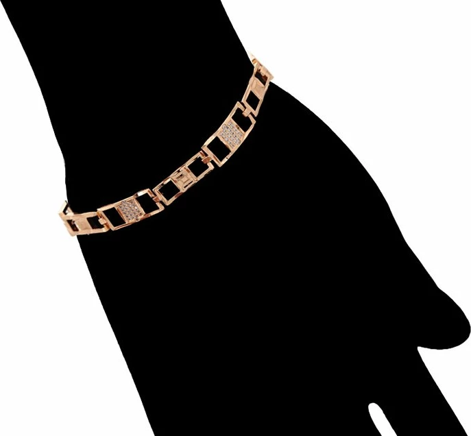 Byzylyk elegant dore i praruar në ar 18K BDB2