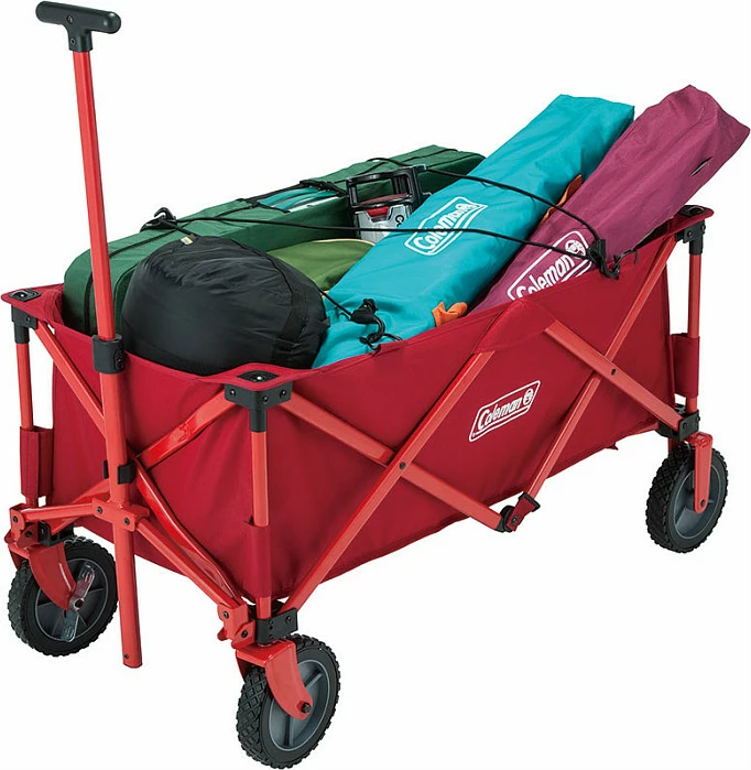 Karrocë palosëse kampingu Coleman 2000035214, 85 kg, e kuqe