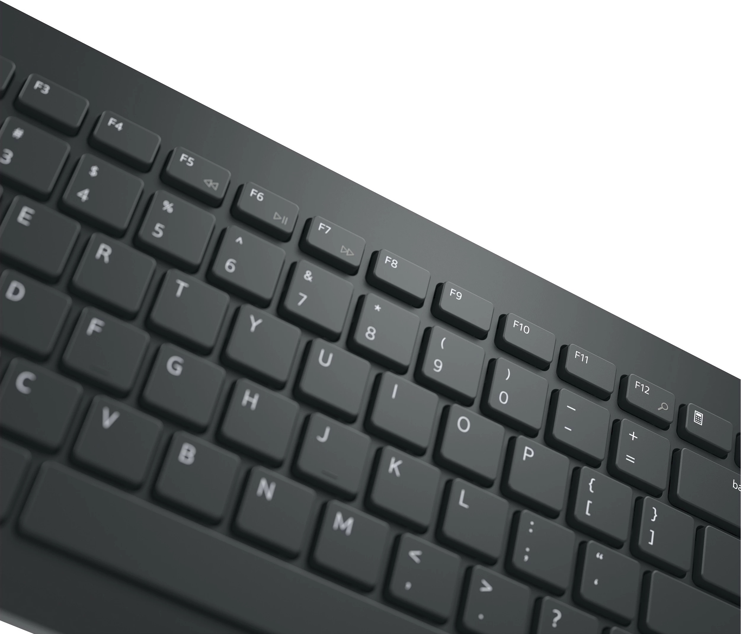 Set tastierë dhe maus wireless Dell Wireless Keyboard and Mouse, 2.4GHz, QWERTZ DE, 1000 DPI, i zi