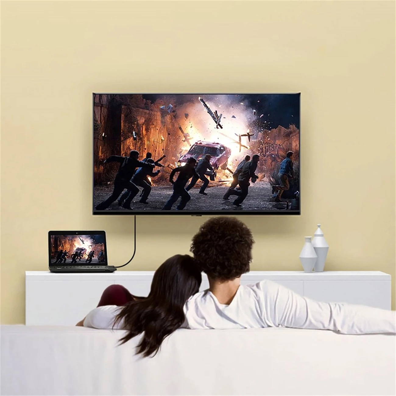 Kabllo DisplayPort Ugreen DP102 10211, 2m, 4K, e zezë