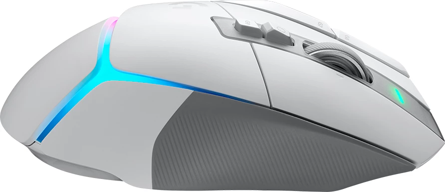 Maus gaming LOGITECH G502 X Plus LIGHTSPEED RGB wireless 2.4GHz, i bardhë, EER2