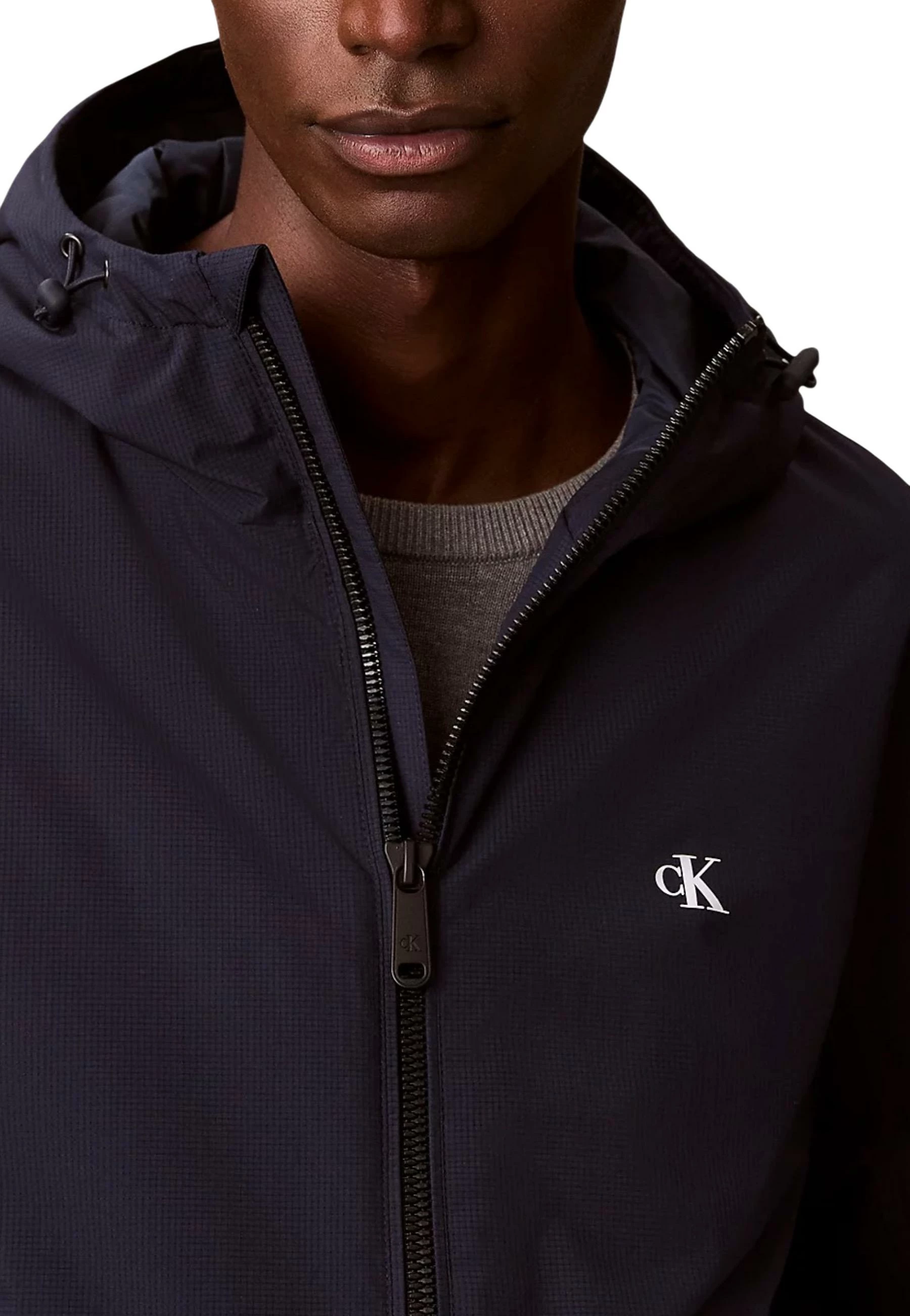 Jakne për meshkuj Calvin Klein Jeans LV04RE516G, kaltër e errët [Madhësia: L]