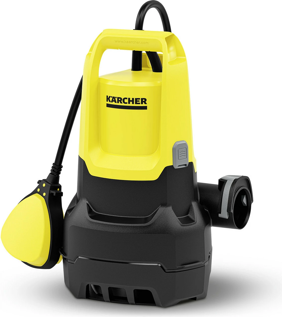 Pompë zhytëse për ujë të ndotur Kärcher SP 11.000 Dirt, 400 W, kabllo 10 m, verdhë/zezë