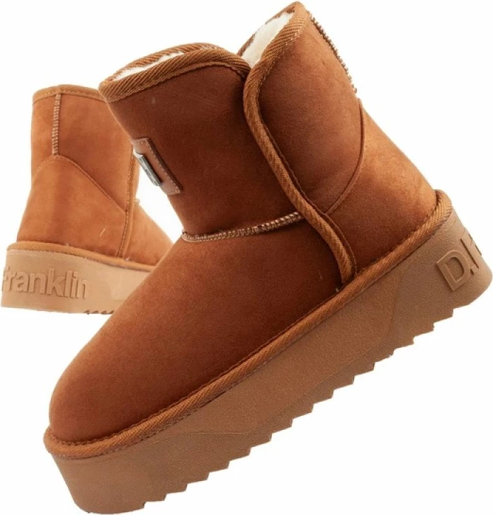 Çizme dimri për femra D.Franklin, kafe