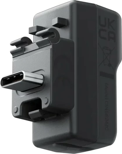 Adapter mikrofoni Insta360 X4, plastikë, i zi