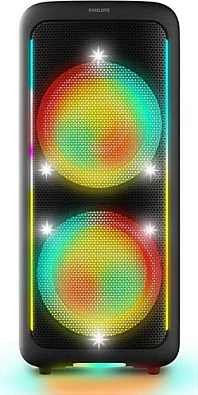 Altoparlant party Philips TAX5000E/10, 100W RMS, Bluetooth 5.4, RGB LED, IPX4, i zi