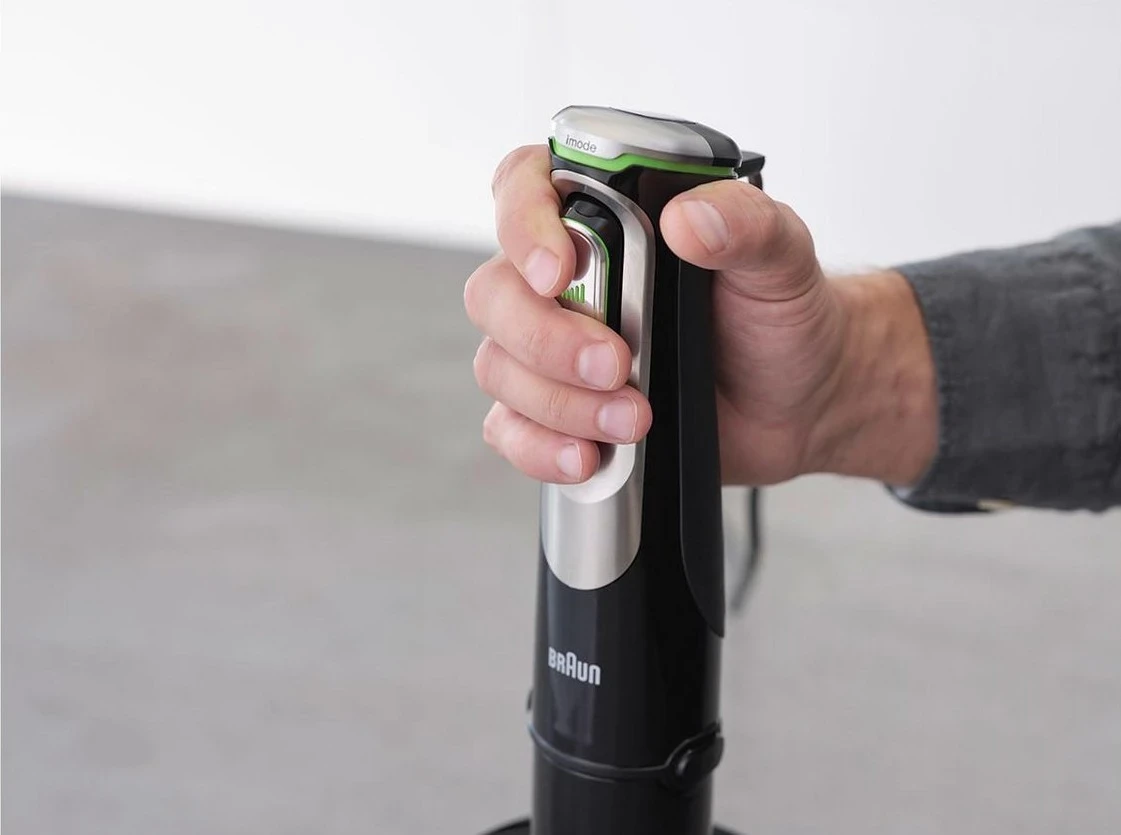 Blender manual Braun, zi-argjendtë