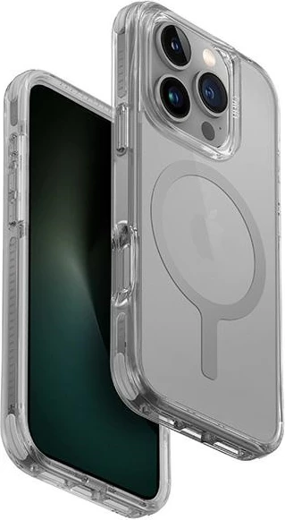 Mbështjellës UNIQ Combat MagClick Charging për iPhone 16 Pro 6.3", gri