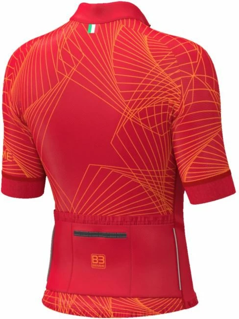 Fanellë çiklizmi Biemme për meshkuj, e kuqe