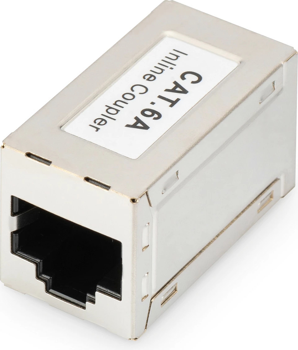 Lidhës Ethernet Digitus Cat6A RJ45-RJ45, i mbrojtur, metalik
