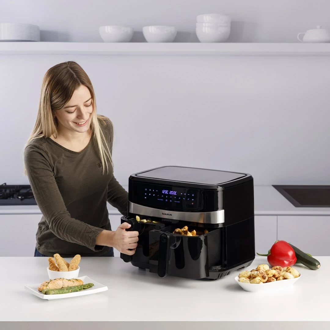Furrë ajri Taurus Air Fry Digital Duo, 9 L, 2200 W, e zezë