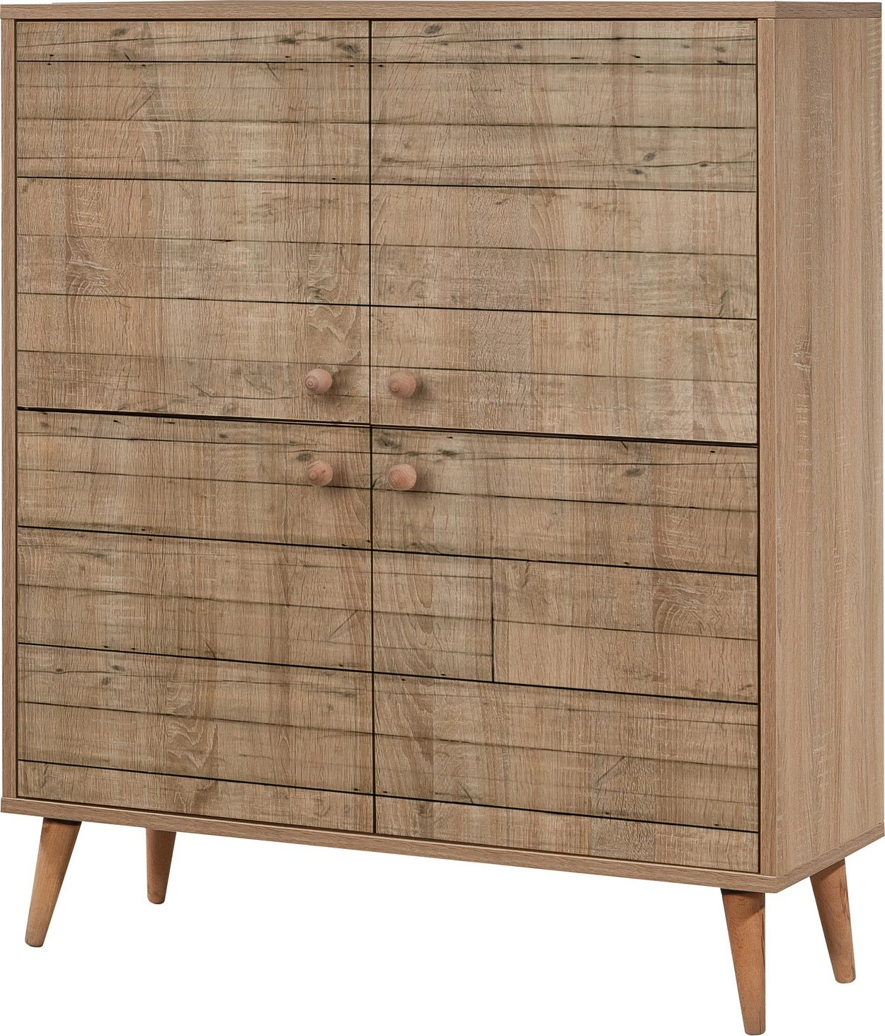 Dollap multifunksional Hanah Home, Multilux - 728, ngjyrë lisi Sonoma