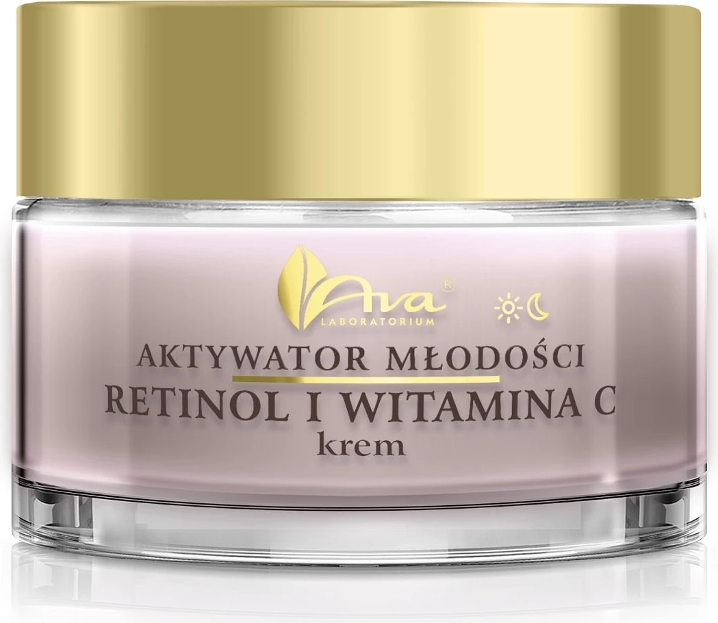 Krem fytyre për femra Ava Laboratorium Youth Activator me Retinol dhe Vitaminë C, 50ml