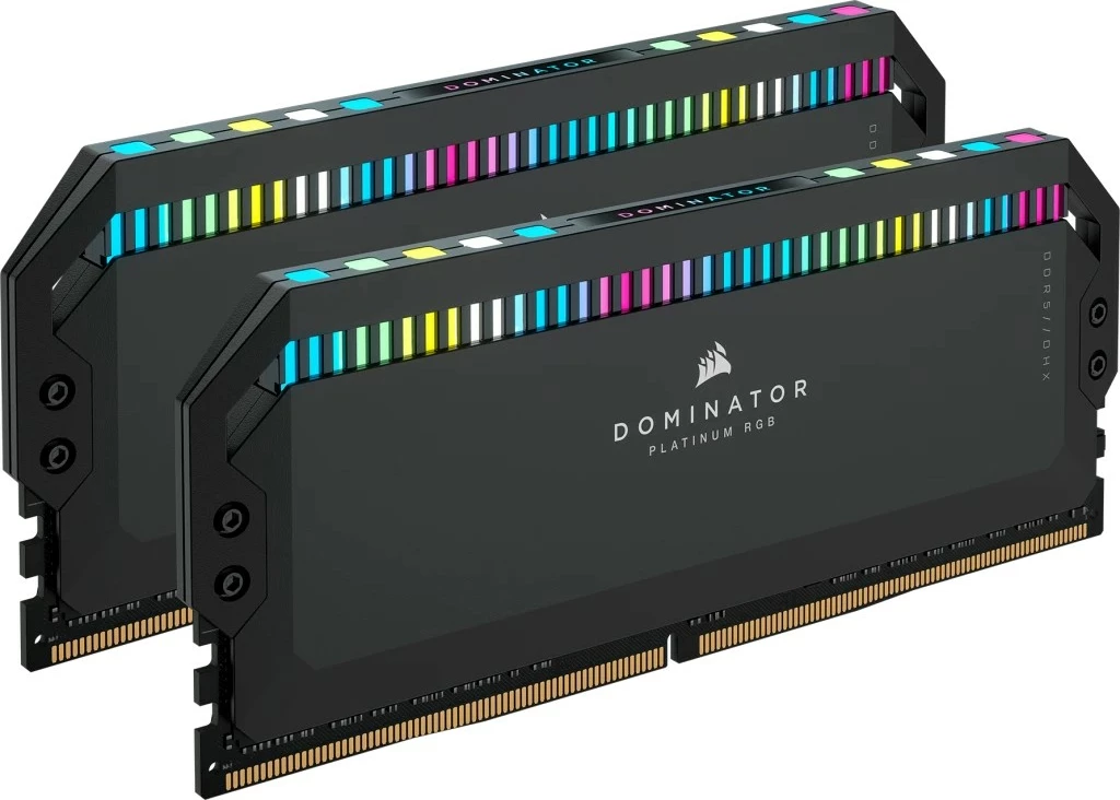 RAM Memorje Corsair Dominator Platinum RGB 32GB (2x16GB) DDR5 6200MHz, e zezë