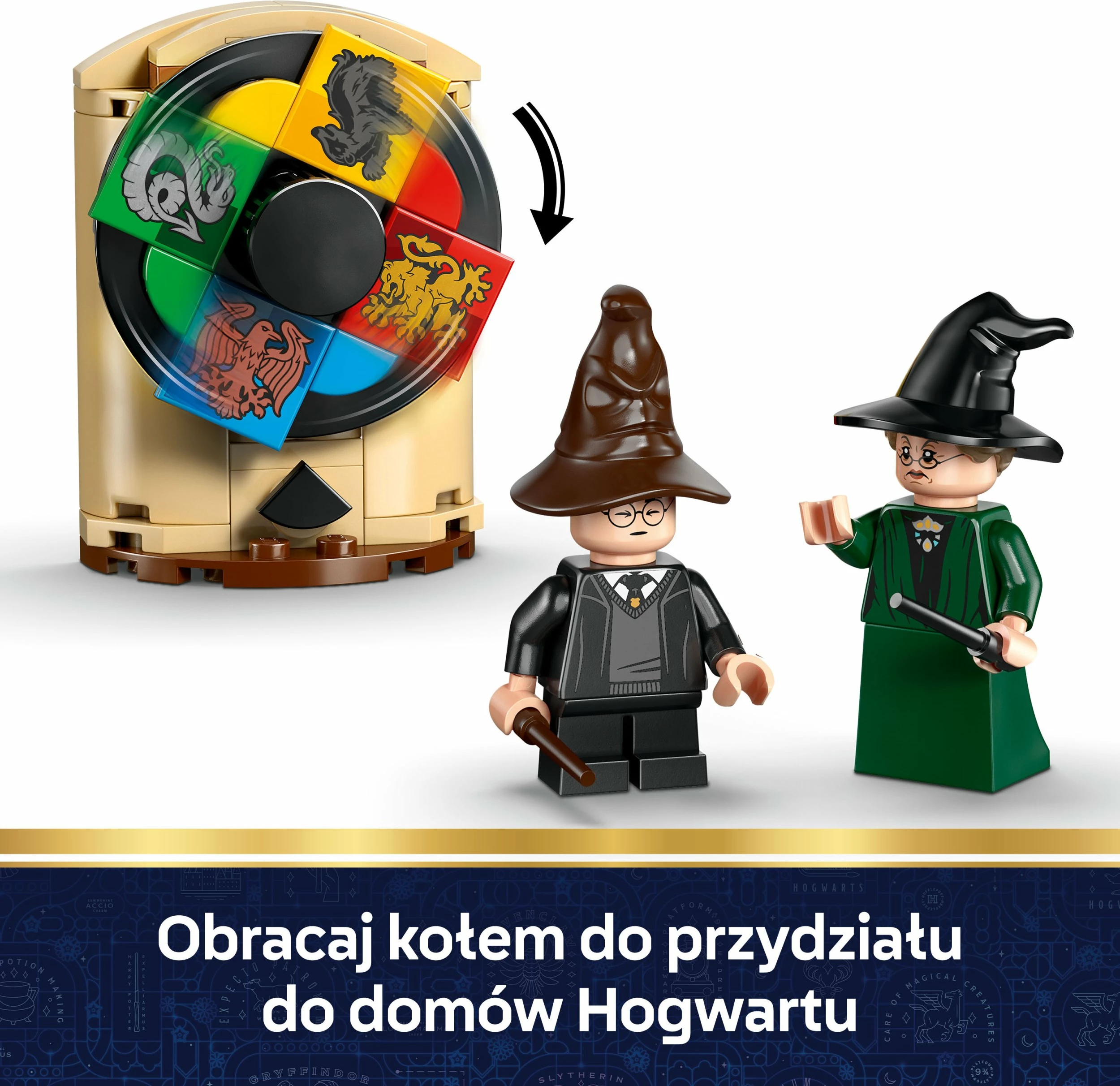 Set LEGO Harry Potter Hogwarts Castle: Sorting Ceremony 76460, 124 copë, 7+