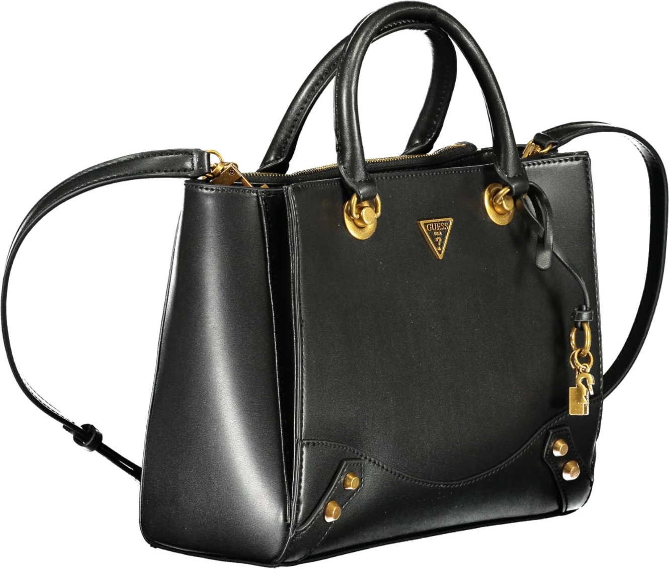 Çantë për femra GUESS JEANS, e zezë