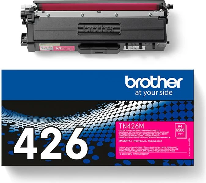 Toner Brother TN-426M, rendiment ~6.5k faqe, magenta