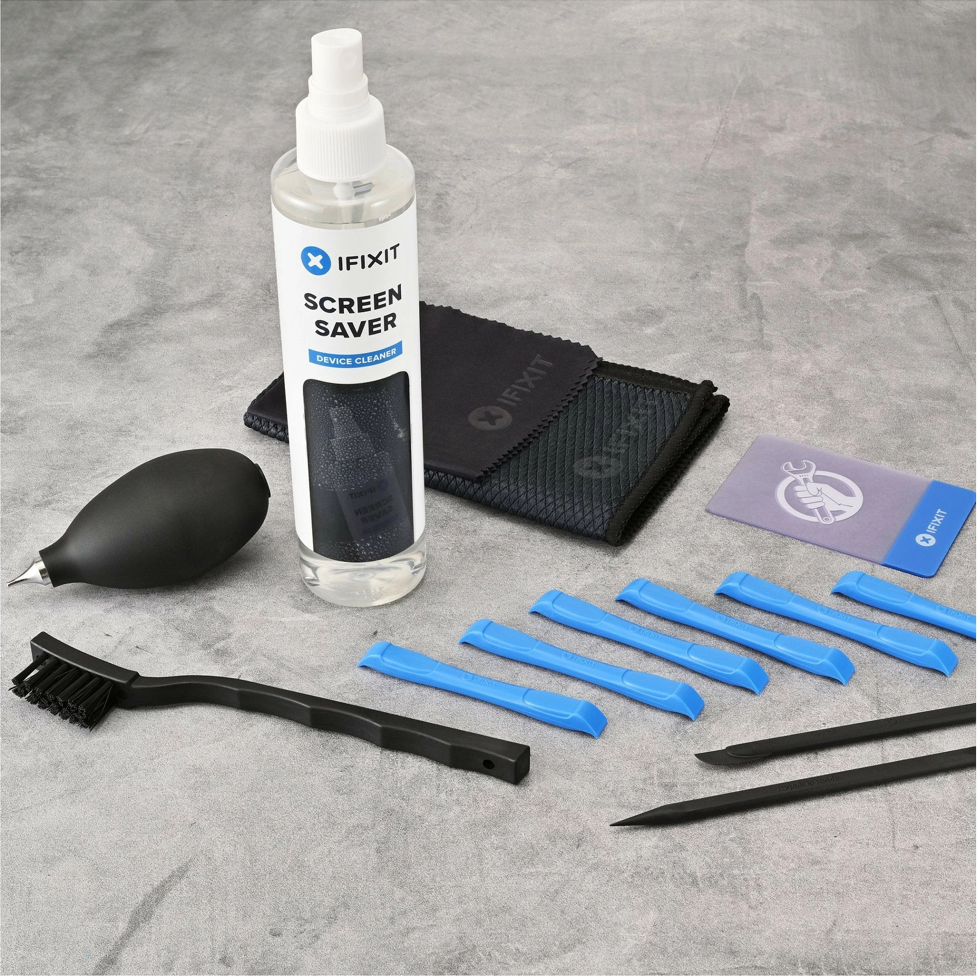 Set veglash riparimi iFixit Repair Business Toolkit, 143 pjesë, për riparime elektronike, zi/blu
