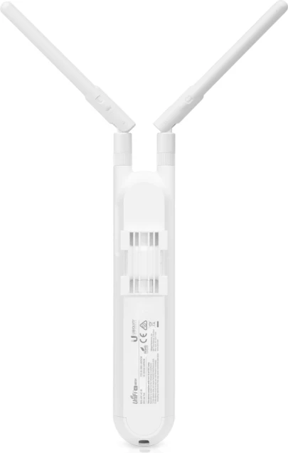 Pikë aksesi Wi‑Fi Ubiquiti UniFi UAP-AC-M, 802.11ac dual-band 2x2 MIMO, Gigabit Ethernet, PoE, për brenda/jashtë, e bardhë