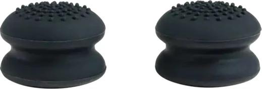 Mbulesa silikoni për thumbstick Nacon Bigben, për kontrollor PS4/PS5, set 3 palë, e zezë/kuqe